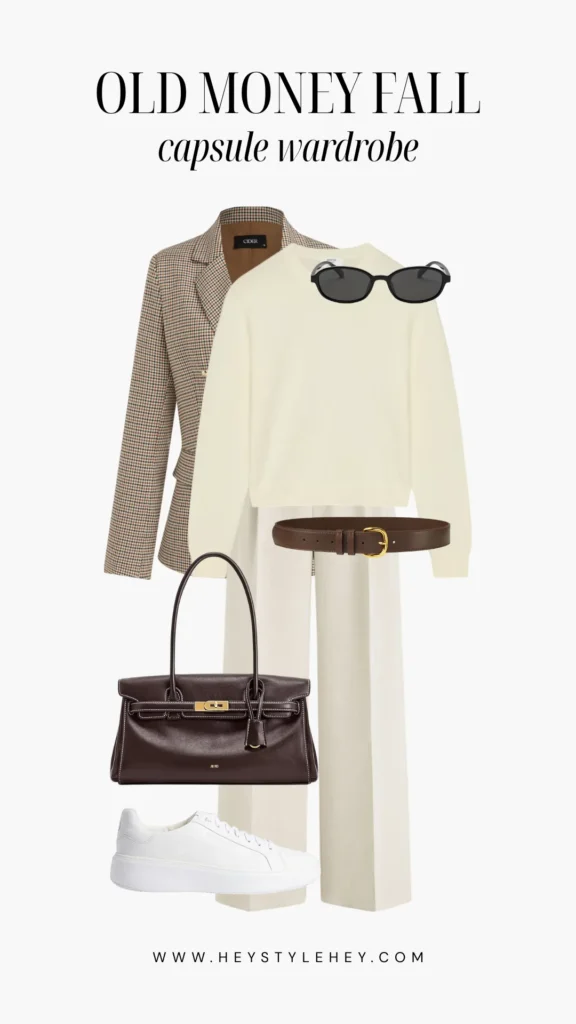 old money fall capsule wardrobe