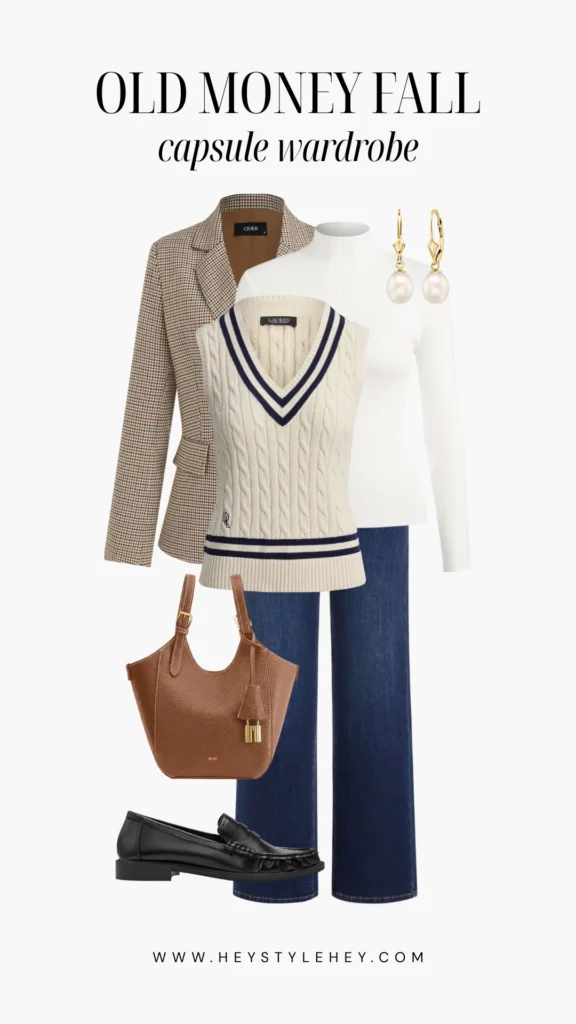 old money fall capsule wardrobe