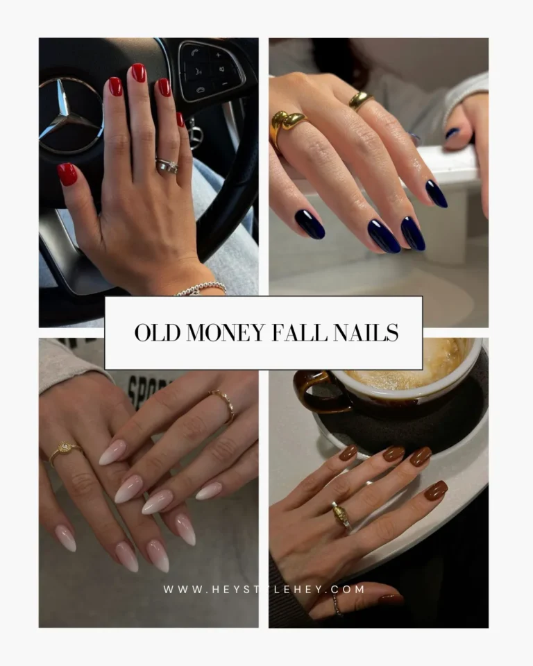 old money fall nails