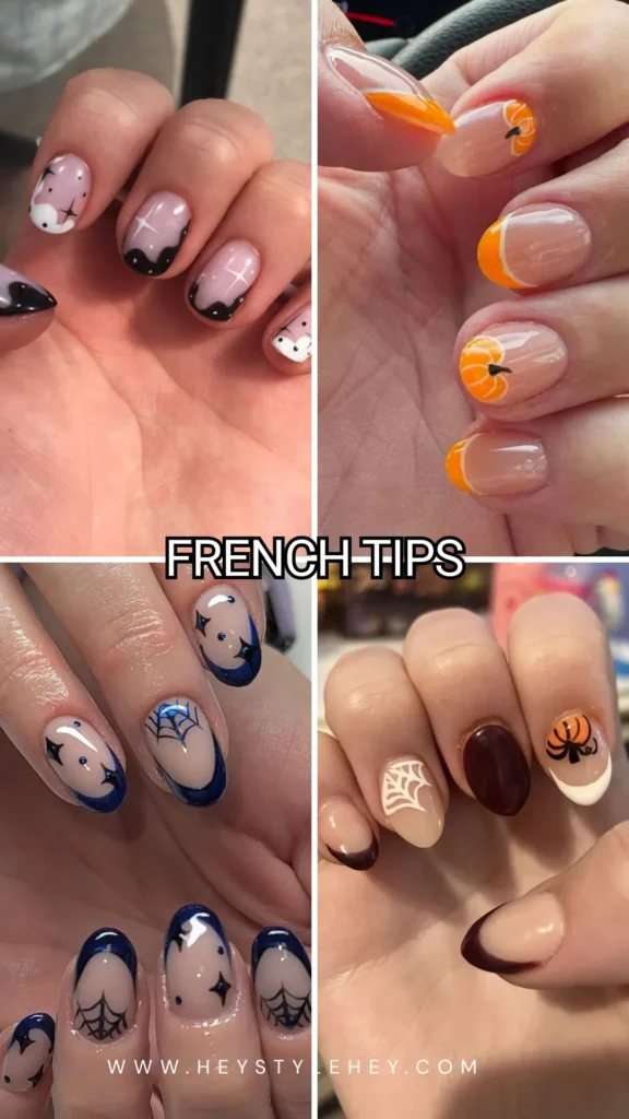 short halloween nails