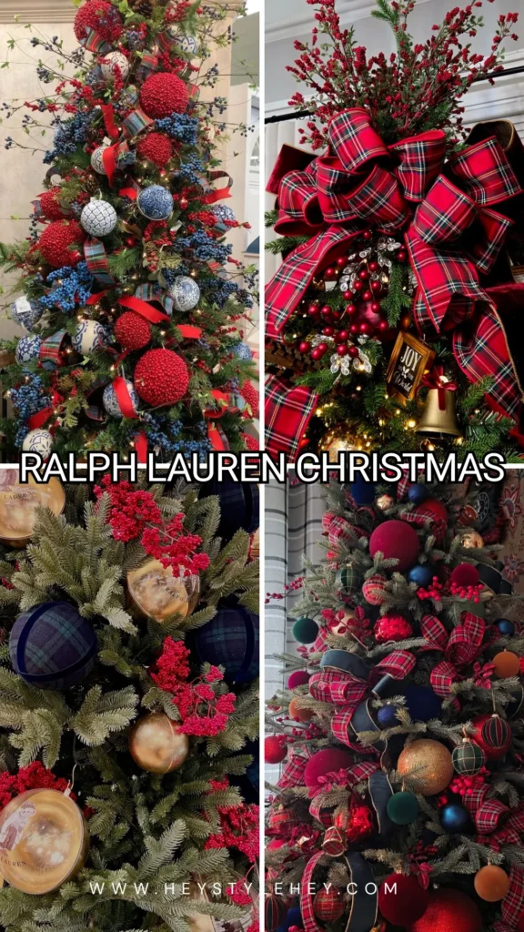 Christmas tree trends - Ralph Lauren