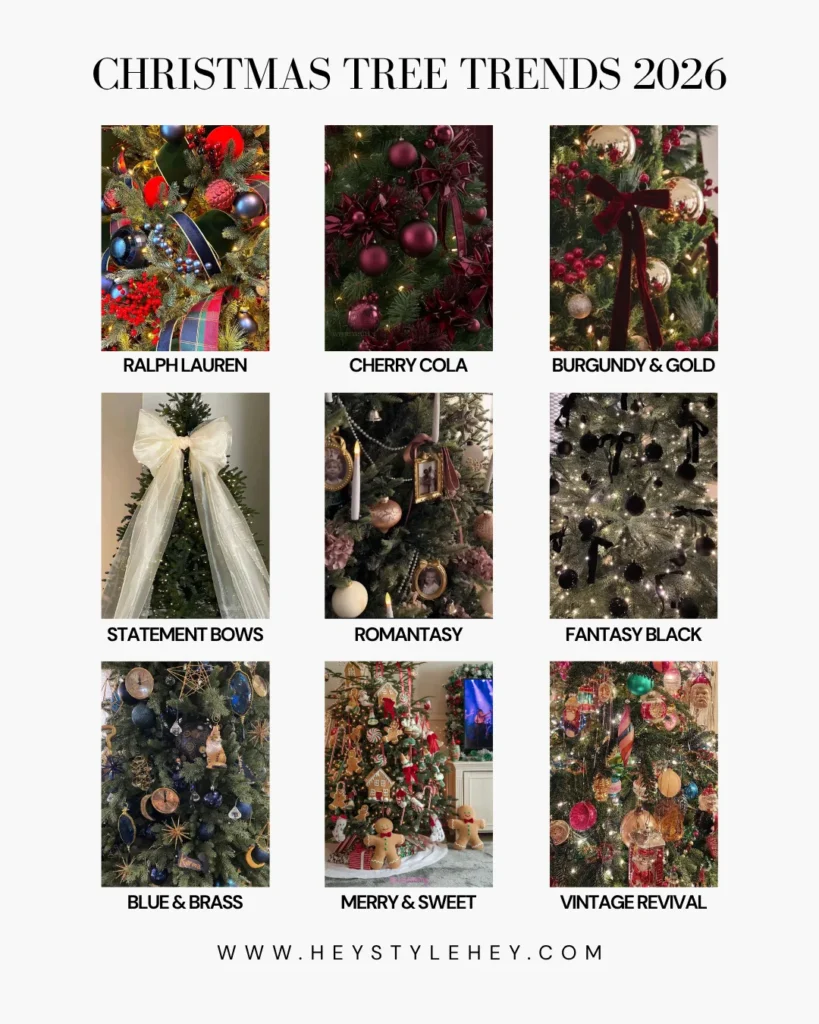 Christmas tree trends 2026