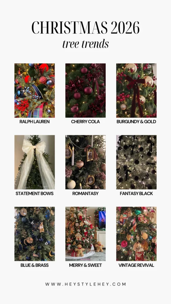 Christmas tree trends 2026