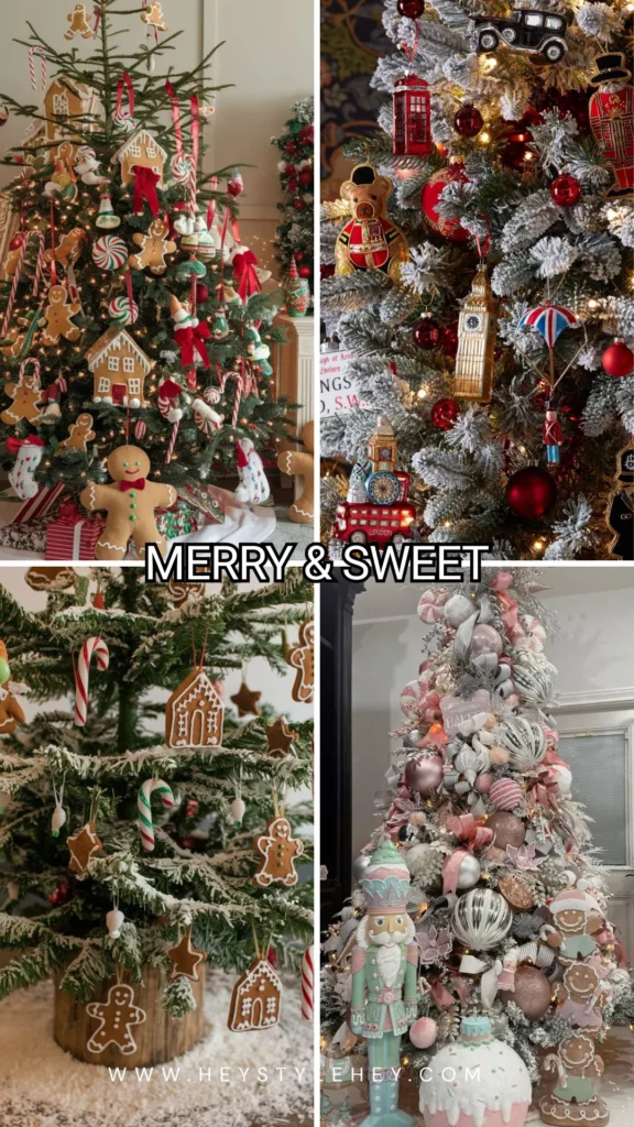 Christmas tree trends - merry & sweet