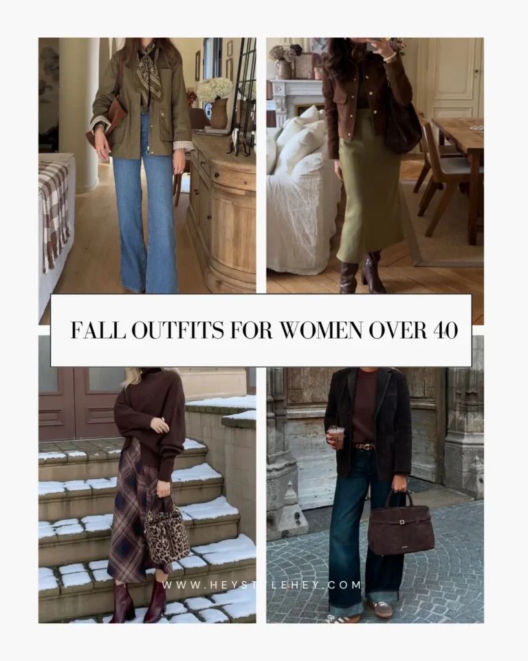 35+ Fall Outfits for Women Over 40 You’ll Actually Want to Wear
