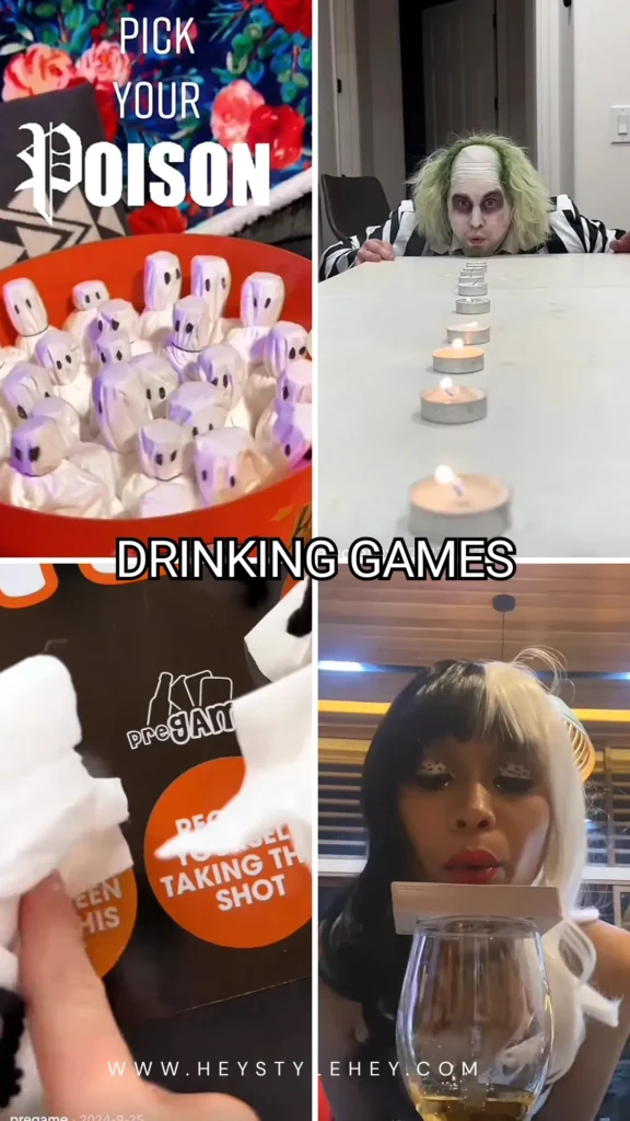 halloween party games for adults - drinking games