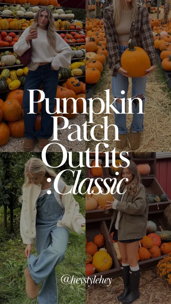 pumpkin patch outfits: classic