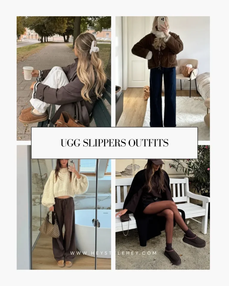 35+ Ugg Slippers Outfits That Are Actually Too Cute to Stay Home In