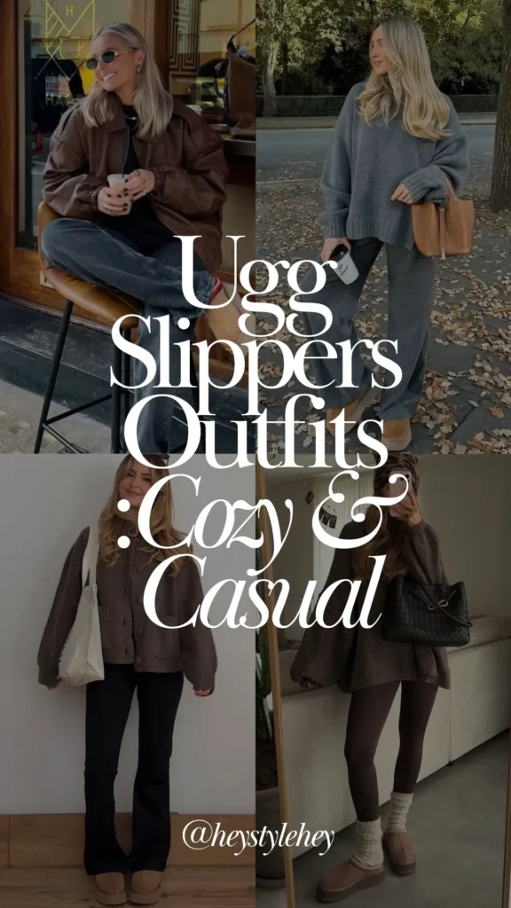 ugg slippers outfits: cozy & casual