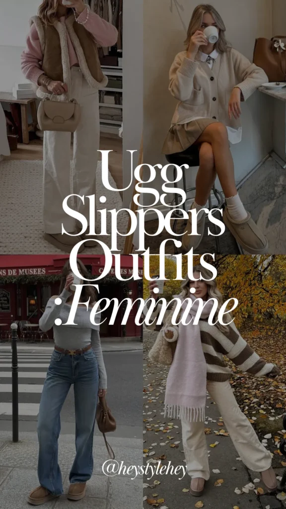 ugg slippers outfits: feminne
