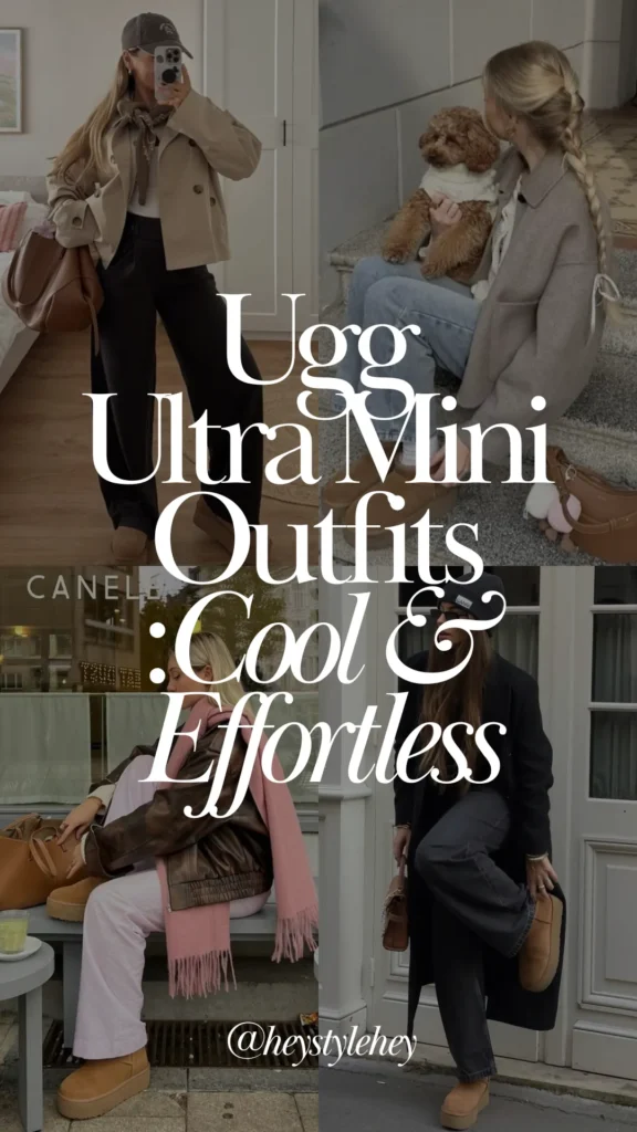 ugg ultra mini outfits: cool & effortless