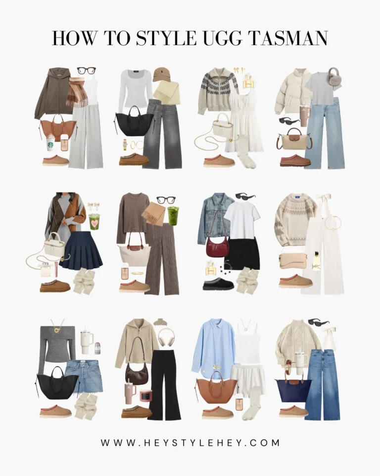 how to style ugg tasman