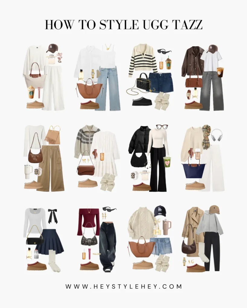how to style ugg tazz