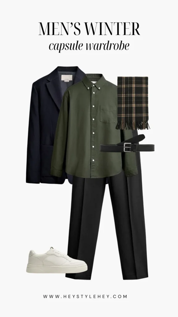 mens winter 2026 capsule wardrobe