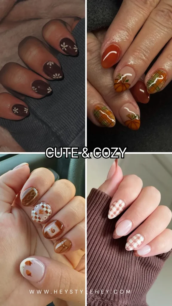 November nails - cute