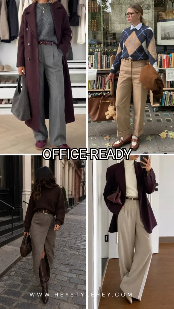 November outfits - office