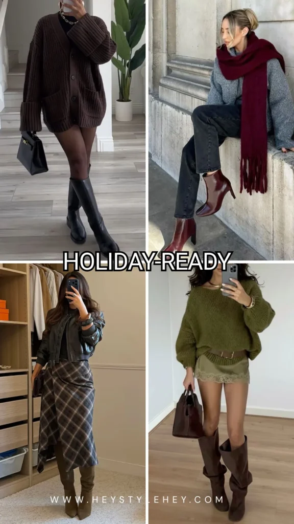 November outfits - holiday