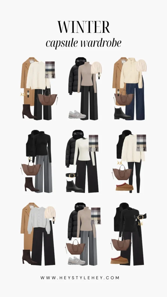 winter 2026 capsule wardrobe