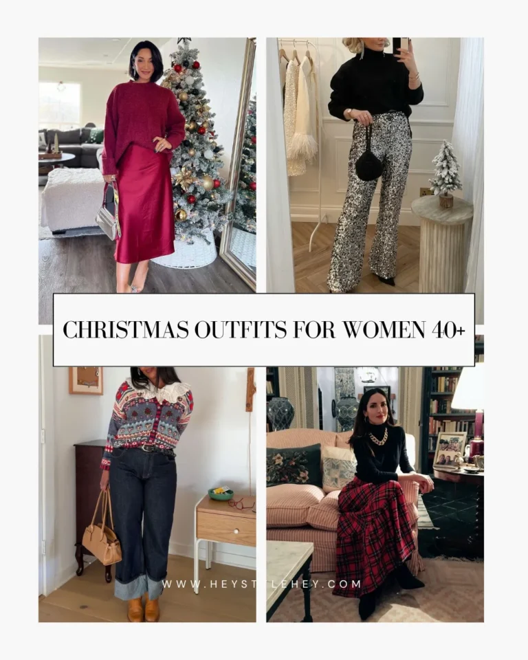 Christmas outfits for women over 40