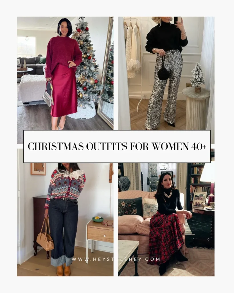 Christmas outfits for women over 40