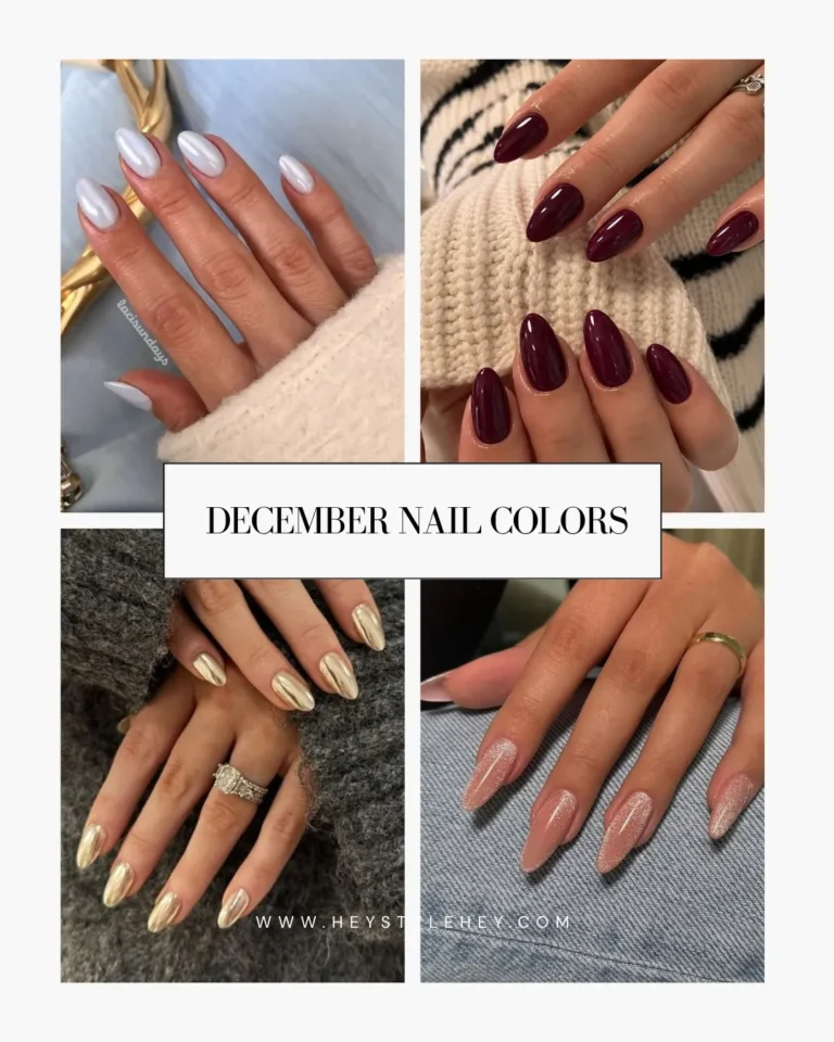 December nail colors