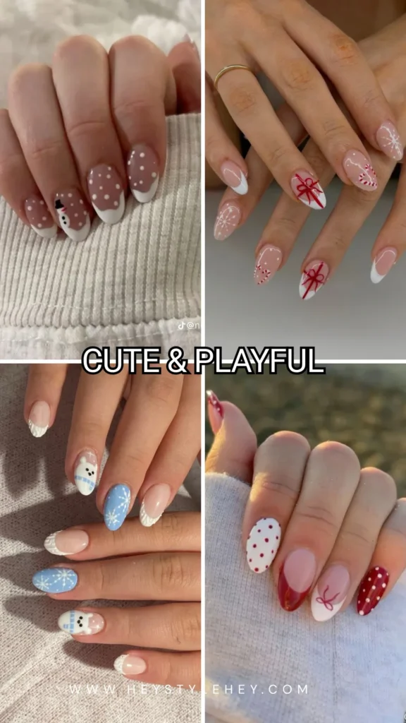 December nails - playful