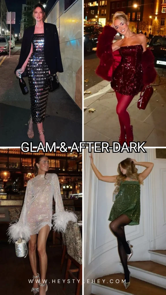 December outfit - glam