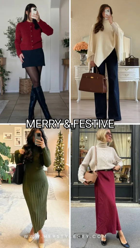 December outfit - festive