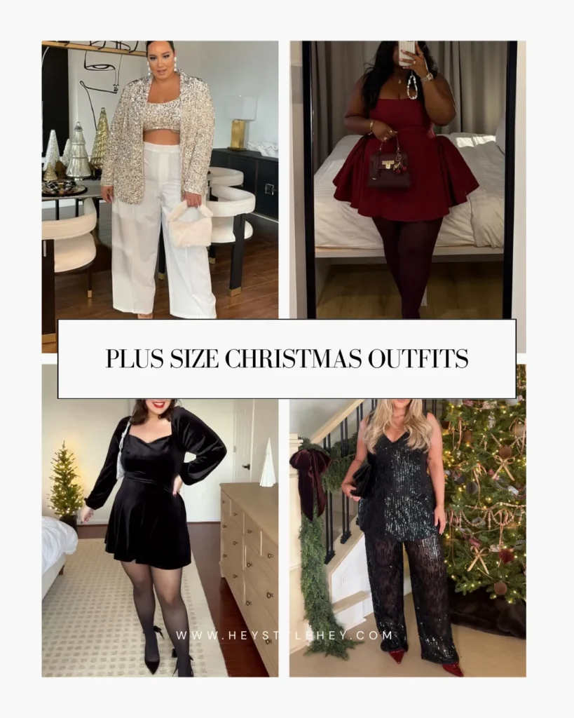 plus size Christmas outfits