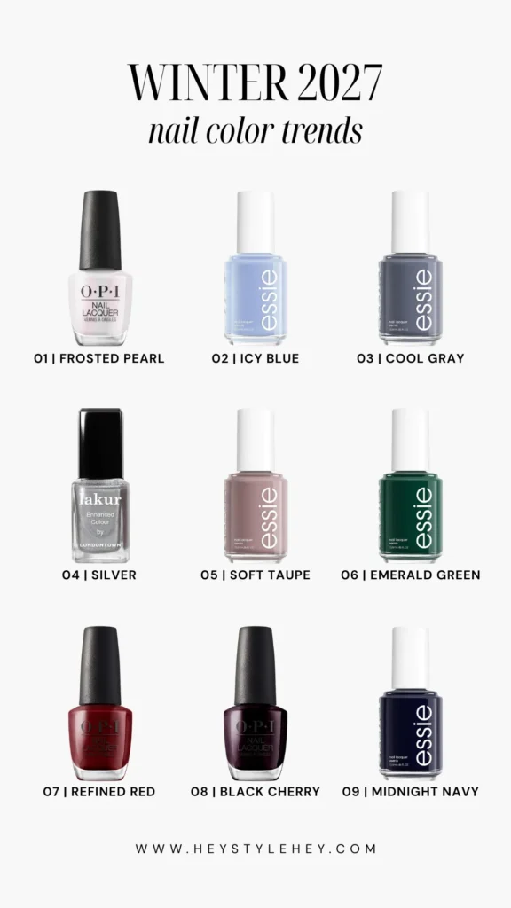 winter 2027 nail color trends